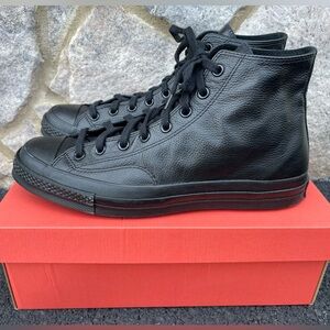 NEW - Converse Chuck 70 Hi Leather - Size 12 - Black